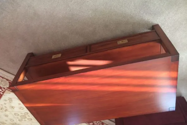 coffee table french polished